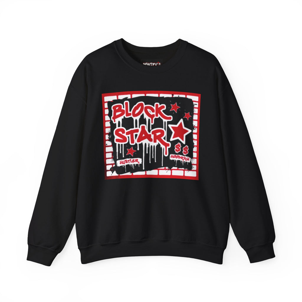 Block Star Crewneck Sweatshirt (3)