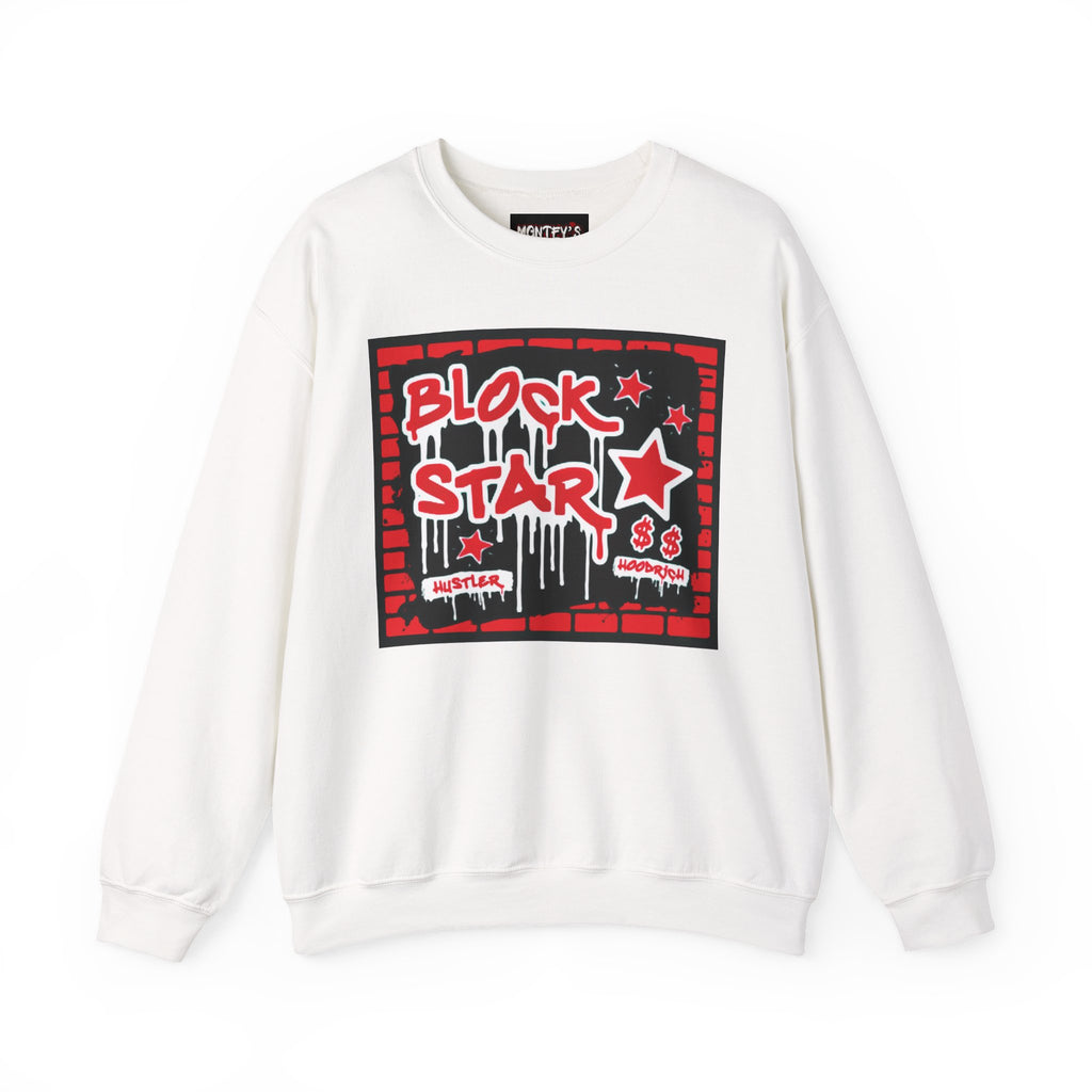 Block Star Crewneck Sweatshirt (1)