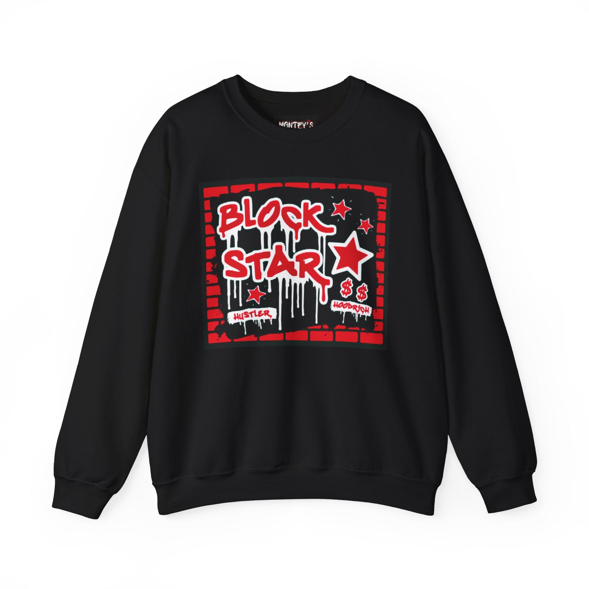 Block Star Crewneck Sweatshirt (1)