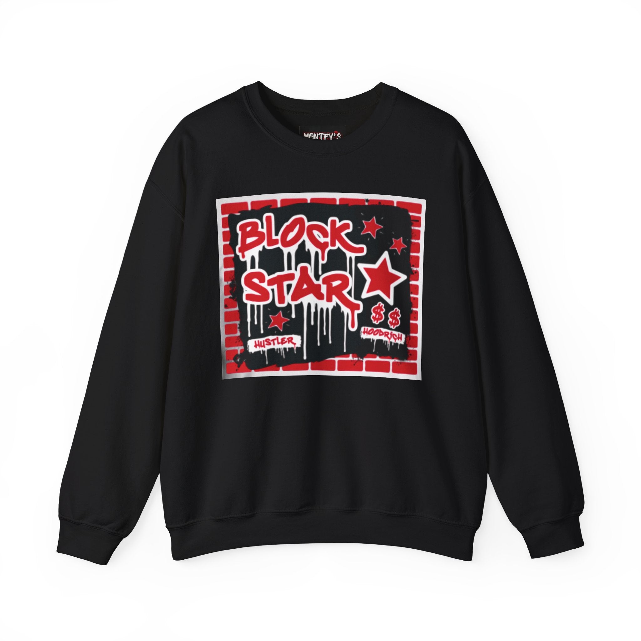 Block Star Crewneck Sweatshirt (2)
