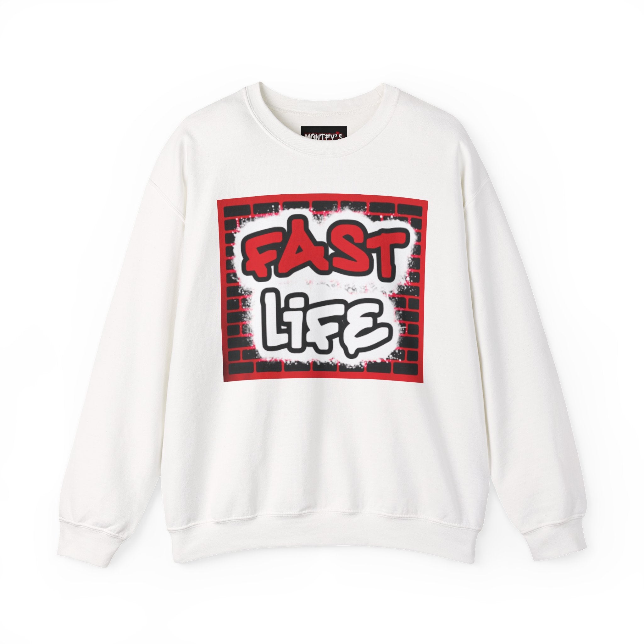 Fast Life Crewneck Sweatshirt (2)